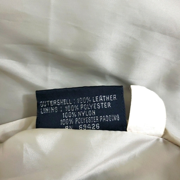 Vtg 80s Wilsons Leather Jacket Men's L A 2 Bomber Flight Motorcycle Brown Heavy. - Picture 5 of 15